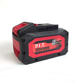 Аккумулятор OnePower P.I.T. PH20-6.0 (20В, 6Ач, Li-Ion, индикация заряда, плата)