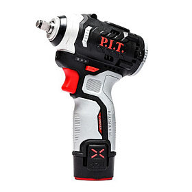 Гайковерт IMPACT аккум. бесщеточный P.I.T. PIW12K-120A/2 (12В, 120Нм, 3ск, кв. 3/8", 2 акб 2Ач, ЗУ)	