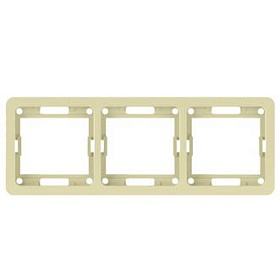 Рамка 3-м крем "CLASSIC" универсальная (2303Н)