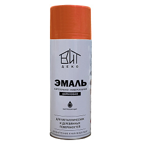 Эмаль аэрозольная  универсальная Оранжевый 520мл