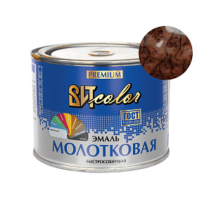 Эмаль с молотковым эффектом  "Шоколад" 0,4 кг.