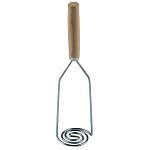 Картофелемялка "Спираль" с деревянной ручкой