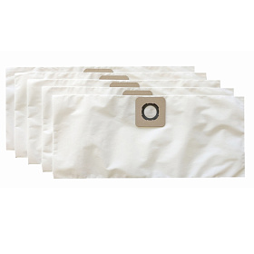 Мешок для пылесосов MAXPILER MVB-0120 (синтетические, не боятся мокрой пыли, 5 шт., 20 л.)