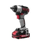 Гайковерт аккумул. ударная бесщеточный РIW20Н-300B/1  (20В, 300Нм,  1/2" +HEX1/4", 1х2 Ач,ЗУ, кейс.)