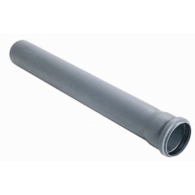 Труба РР канализ.раструбная 40 (L500) 
