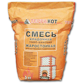 Смесь штукатурная высокопрочная "Терракот", 5кг