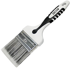 Кисть PROFI 120х35мм светл. смеш. ворс, пласт. ручка