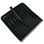 Лопата снеговая 415х400мм Метелица, оц. планка