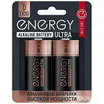 Батарейка алкалиновая Energy Ultra LR20/2B (D) 