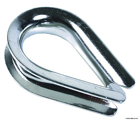 Коуш для стальных канатов, оцинк. 5мм 