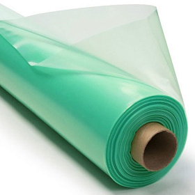 Пленка Тепличная ПЭ стабилизированная (полурукав 3мх120мкм) 50м зеленая 1,5%