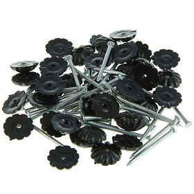 Гвозди  25х1,6 (50 шт) мебельные черные