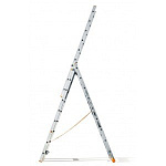 Лестница 3-секц. алюм. 4,5х8,1х11,6м (3*16)