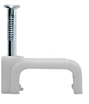 Скоба крепежная прям. 12мм с гвозд. NAVIGATOR NCS-12-50 (50шт/уп)