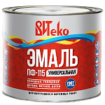 Эмаль белая ПФ 115 ВИТЕКО  1,8 кг.