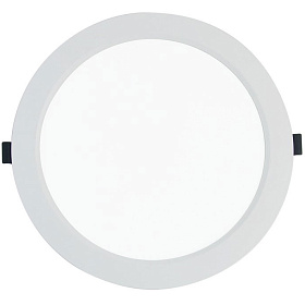 Светильник  светодиодный встраевыемый PLED DL6 15Вт 6500К IP40 WN Downlight Jazzway