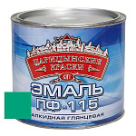 Эмаль бирюзовая ПФ 115   2,7 кг.