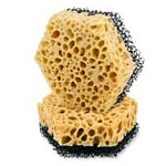 Губка для посуды DutyBox 92х80х29 шестигранник