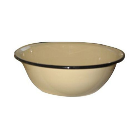 Миска эмал. 3,5 л. 2С9 крем