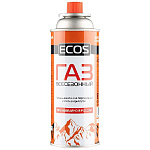 Газ в баллоне для порт. приборов ECOS (цанговый, всесезонный, 400мл)