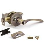 Ручка-защелка AVERS 8023-03-AB (бронза ) с фиксатором