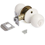 Ручка-защелка AVERS 6072-03-W (белая) с фиксатором