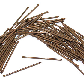 Гвозди  30х1,2 финишные бронза (200гр)