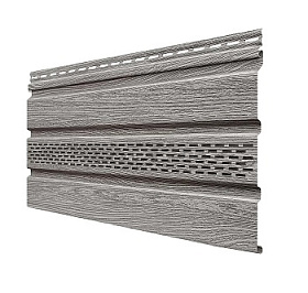 Планка софит Береза частично перфорированная ТН Фактур, 3м