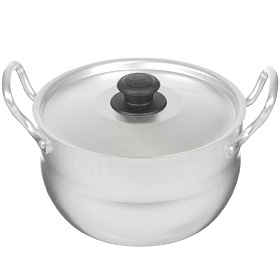 Кастрюля алюм. 1,7л., арт. 1017 (с крышкой)