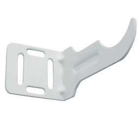 Кронштейн д/радиатора белый правый 