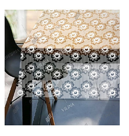 Клеенка столовая 1,32х25м. ПВХ 007-1 Поляна 6874-007-1