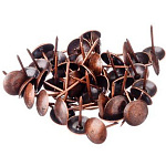 Гвозди  16х1,2 (50шт) мебельные медь