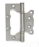 Петля накладная 100х75-В2-Steel-NIS АРЕСS никель без врезки