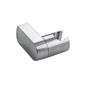 Кронштейн для душевой лейки, пластиковый, поворотный на 360 градусов, хромированный