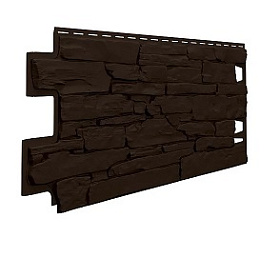Панель фасадная ТН  ОПТИМА Камень (темно-коричневый) 1,0х0,42м