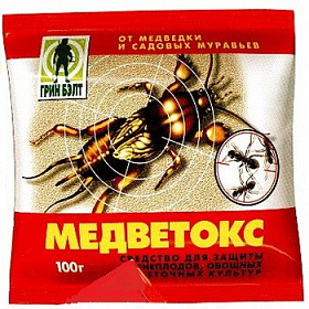 Яд.хим."Медветокс" 100 гр. (медведки+муравьи)