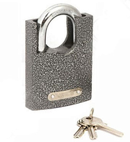 замок Навесной PD 44-75 APECS, английский, 3 ключа, автомат.