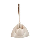 Ерш для туалета Idea, Блеск, напол, уголок, полипроп, беж мрамор, М 5012