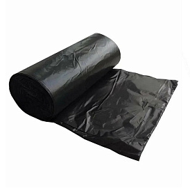 Пакет мусорный ПНД  35л.(20шт) рулон, Эконом, черные