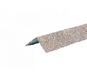 Угол внешний мет. ТехноНИКОЛЬ HAUBERK серо-бежевый, 50х50х1250 