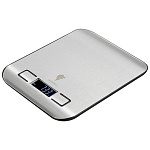 Весы кухонные электронные Leonord LE-1702 квадратные, поверхность металл, макс. вес 5кг