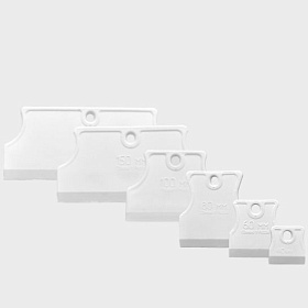 Шпатель 150мм белая резина