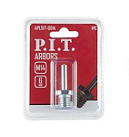 Адаптер для дрели P.I.T. Ø6мм - M14, для использования опорных тарелок для УШМ, HCS (APLS17-001A)