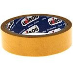 Скотч 25мм х 5м двустор.полипропилен Unibob белый  