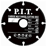 Диск карбидный отрезной сегментированный универсальный P.I.T. 125x22,2х1,2 мм (ACTW07-0125)