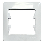 Рамка 1-м Glossa бел. SchE GSL000101