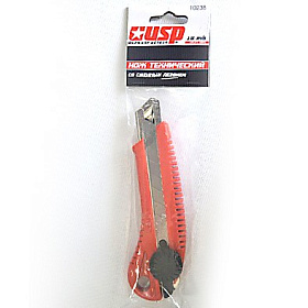 Нож технич. 18 мм "Классик" усил. с вращ. головкой "USPEХ"