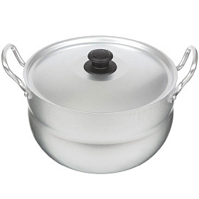 Кастрюля алюм. 3л., арт. 1030 (с крышкой)