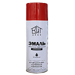 Эмаль аэрозольная  универсальная Красный металлик 520мл