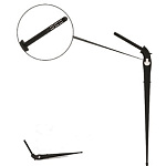 Капельница Г-образная 5мм-15см